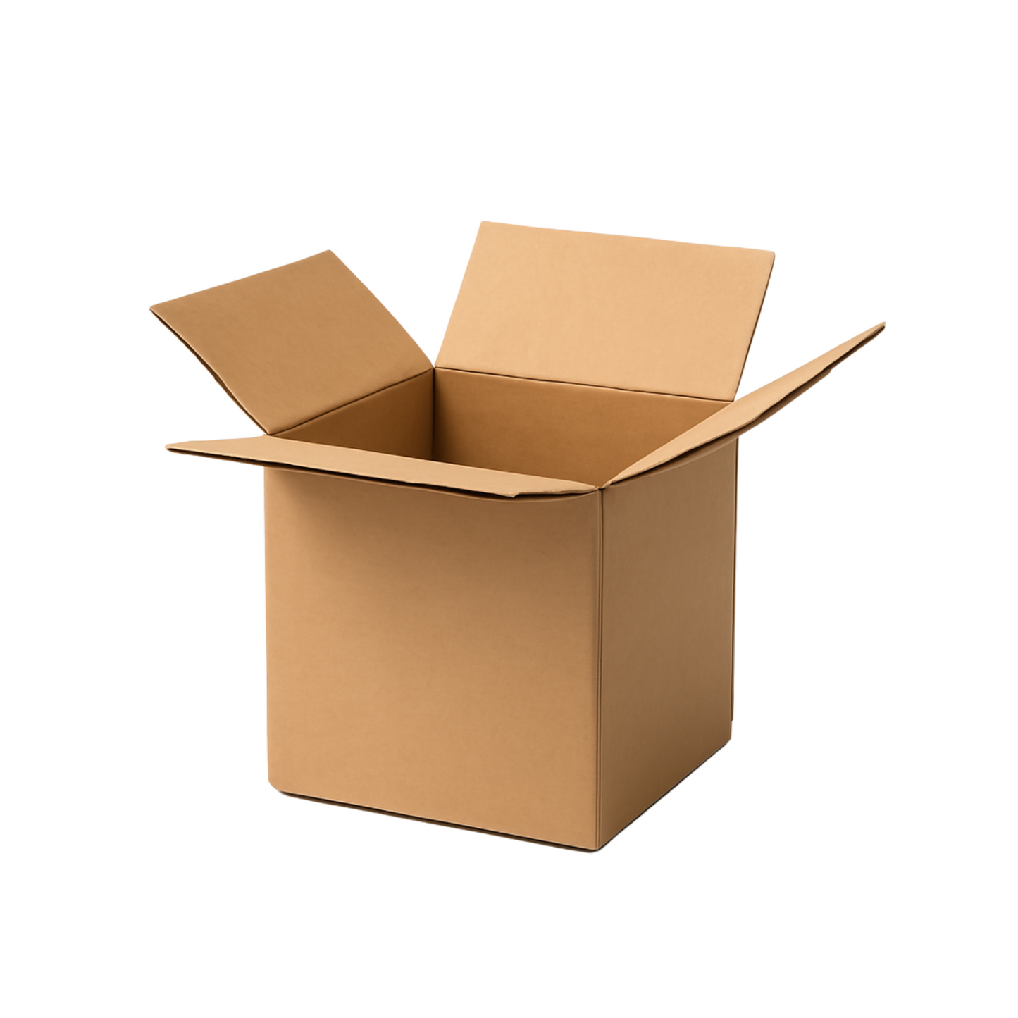 3 Ply Corrugated Cardboard Box – 5 x 5 x 5 Inch | Small Cube Shipping & Packing Box