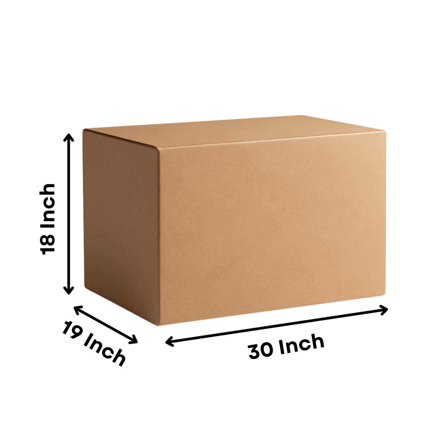5 Ply Corrugated Cardboard Box – 30 x 19 x 18 Inch | Extra Large Packing & Shipping Box